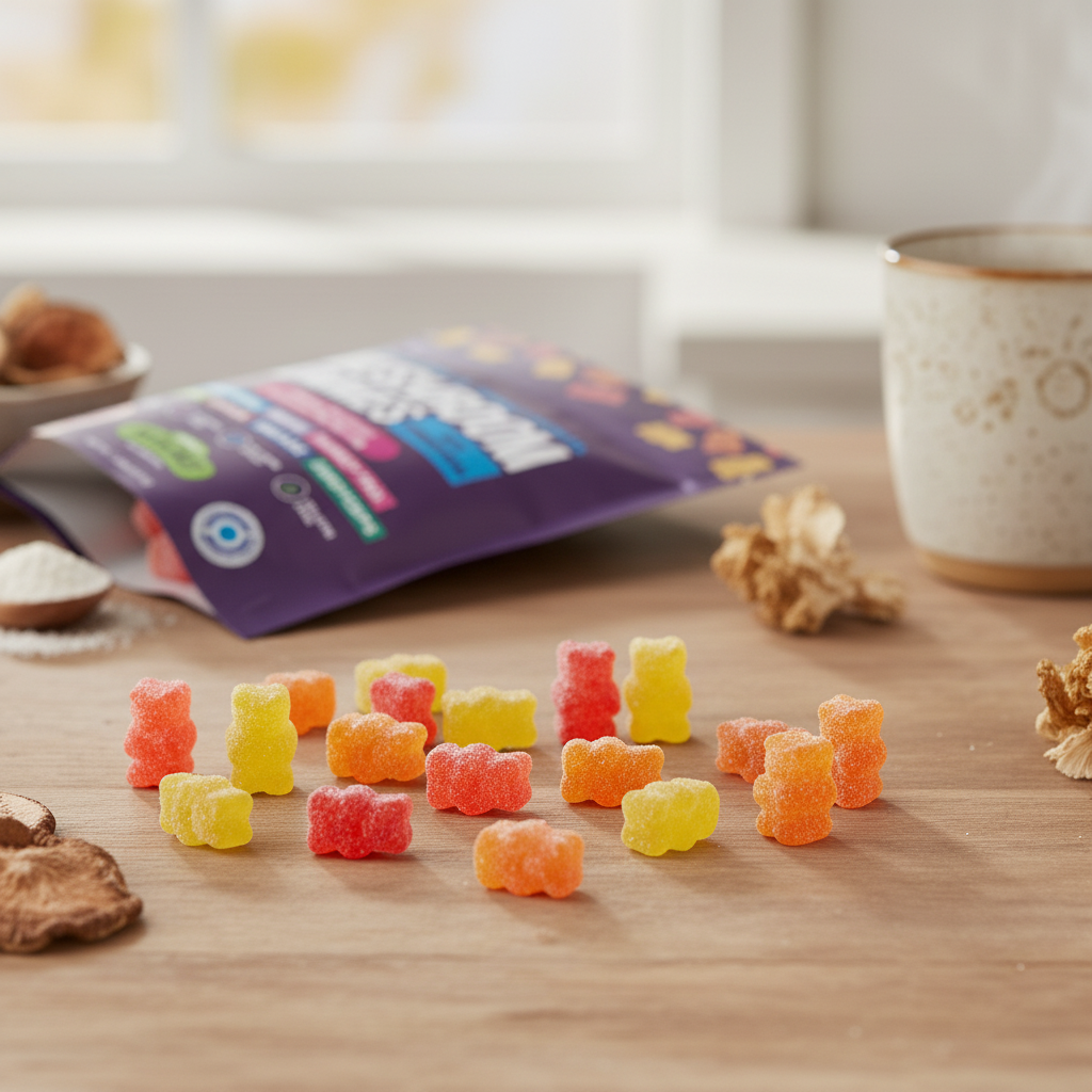 Organic Nootropic Mushroom Gummies™